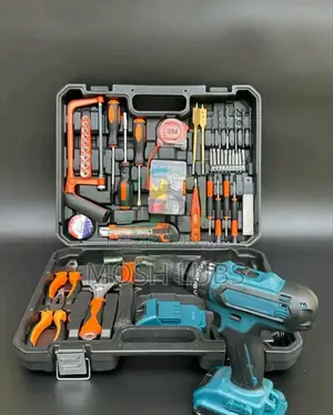 136pcs Electric Cordless Drill Set With All Accessories