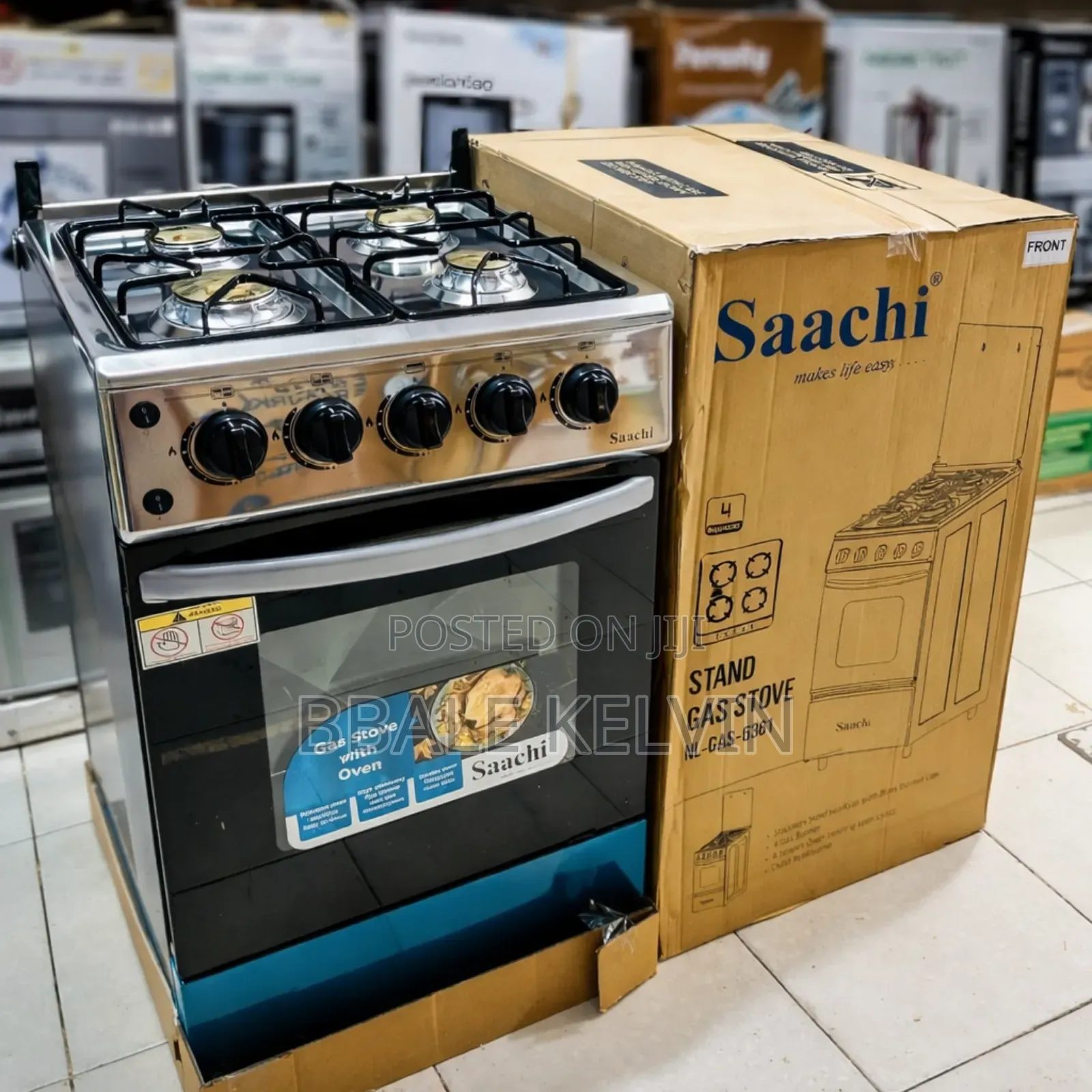 Saachi Full Gas Cooker 50by50cm