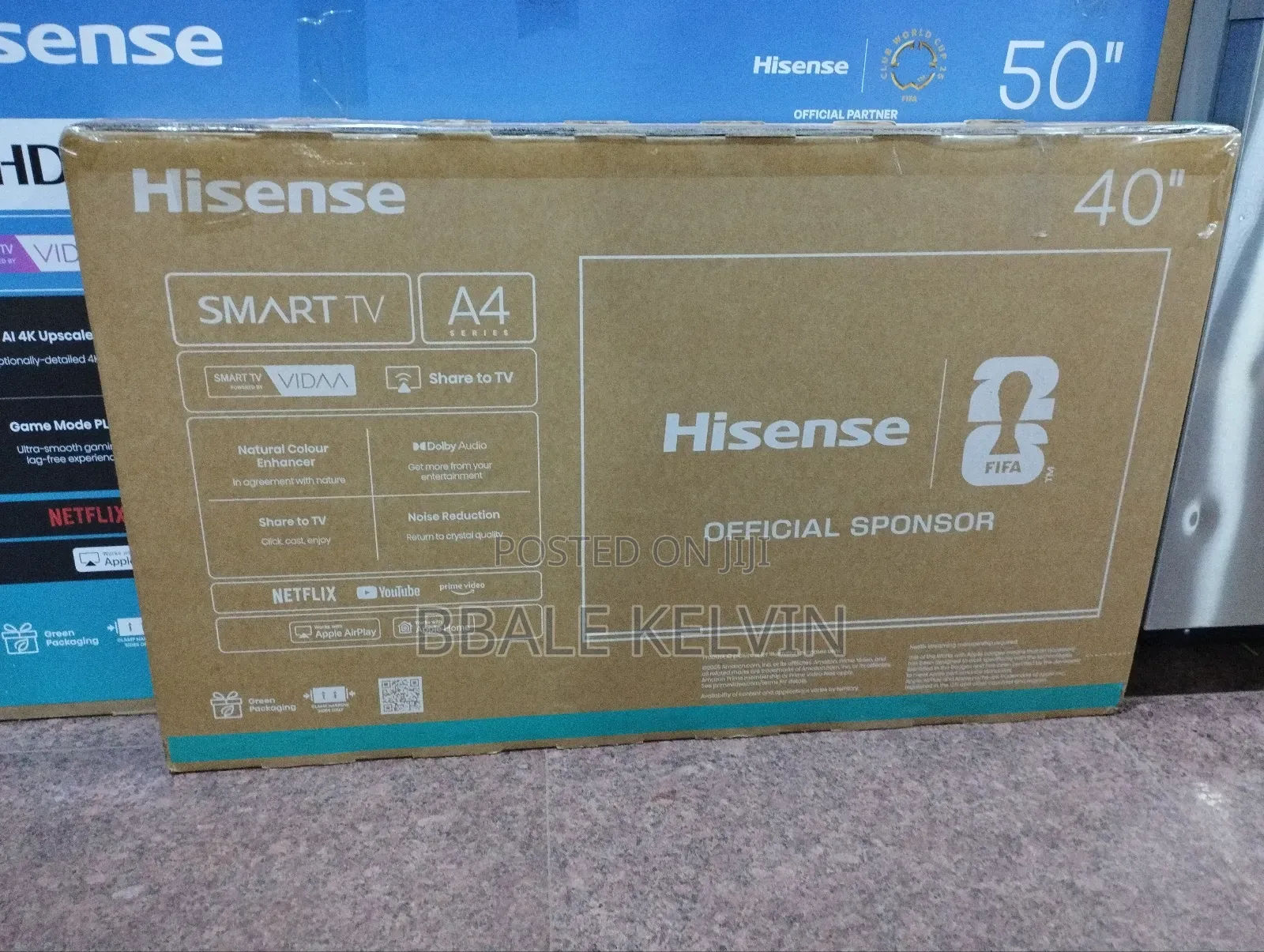 Hisense 40" Smart Tv