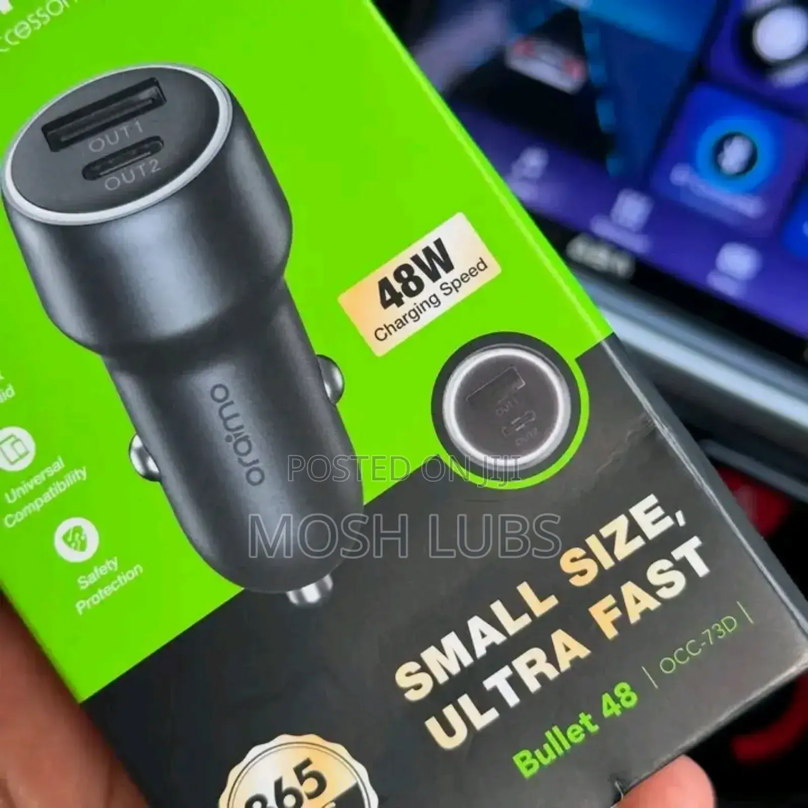 Oraimo Car Fast Charger