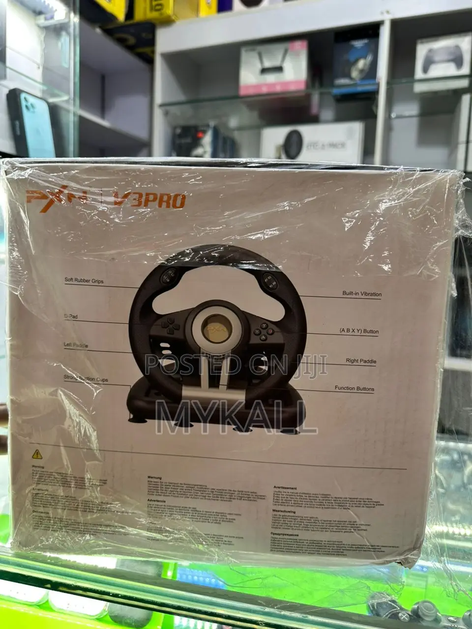 PXN V3 Pro Gaming Steering Wheel With Pedal