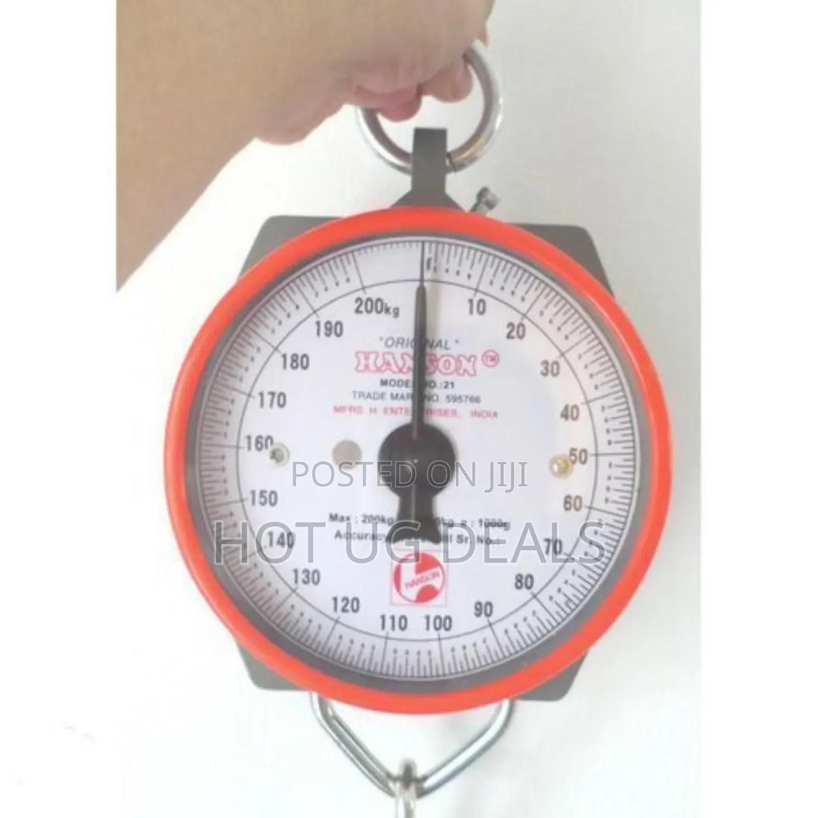 Crane Weighing Scale 200kg - Red