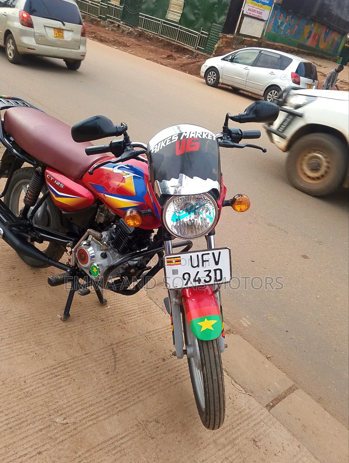 Bajaj Boxer 125 2023 Red