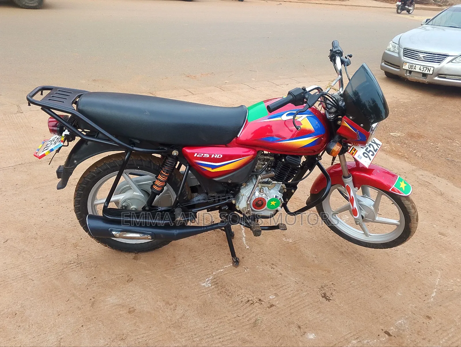 Bajaj Boxer 125 2024 Red