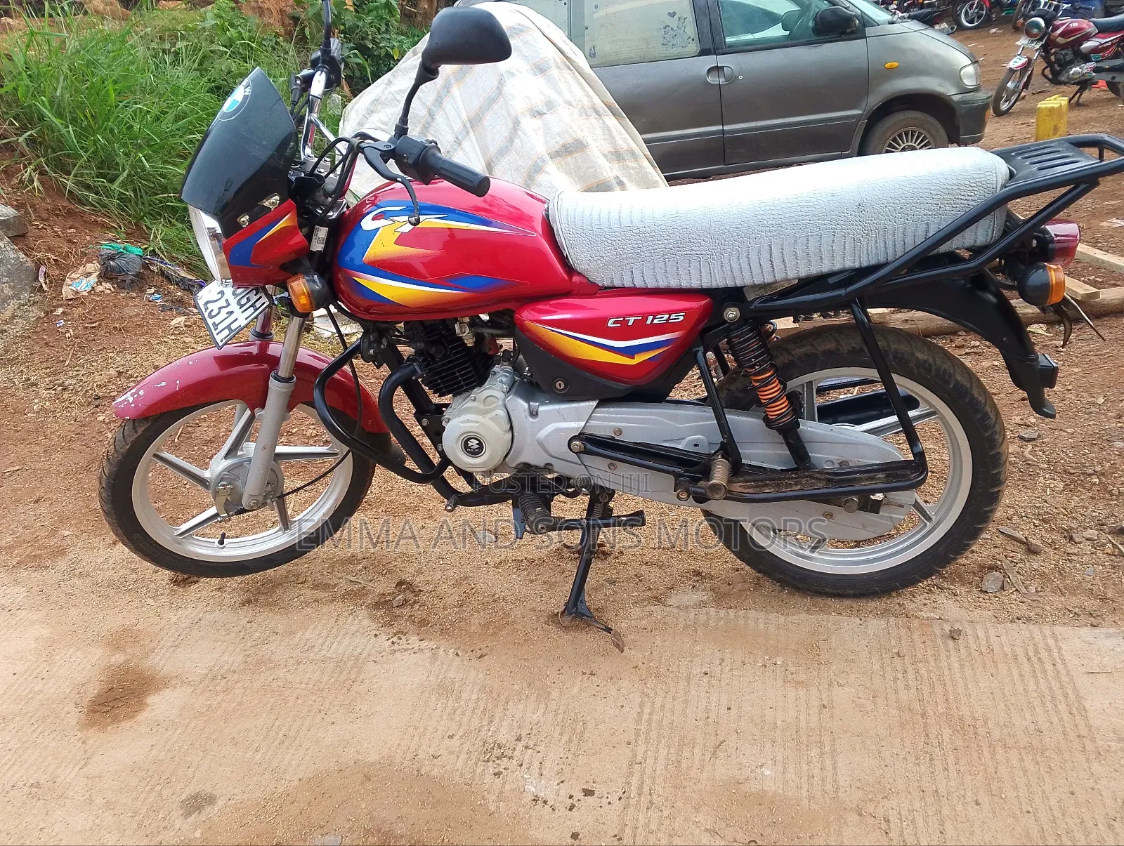 Bajaj Boxer 125 2024 Red