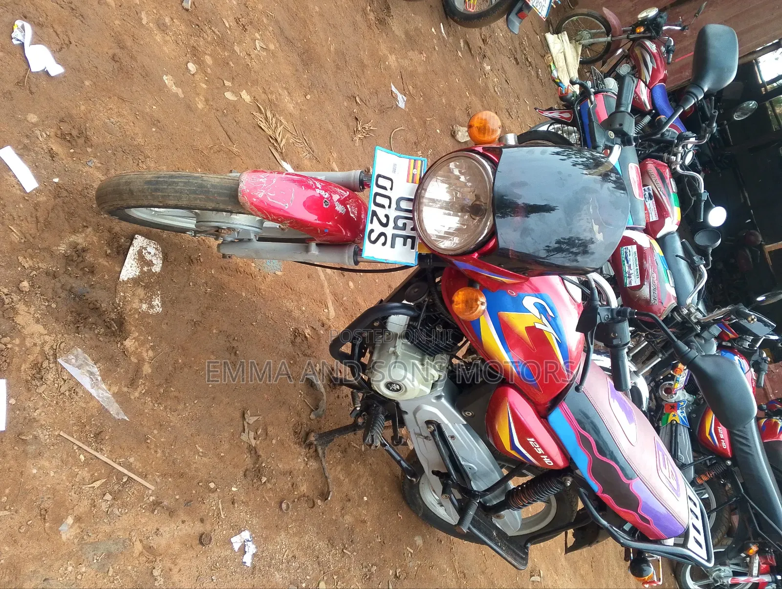 Bajaj Boxer 125 2024 Red
