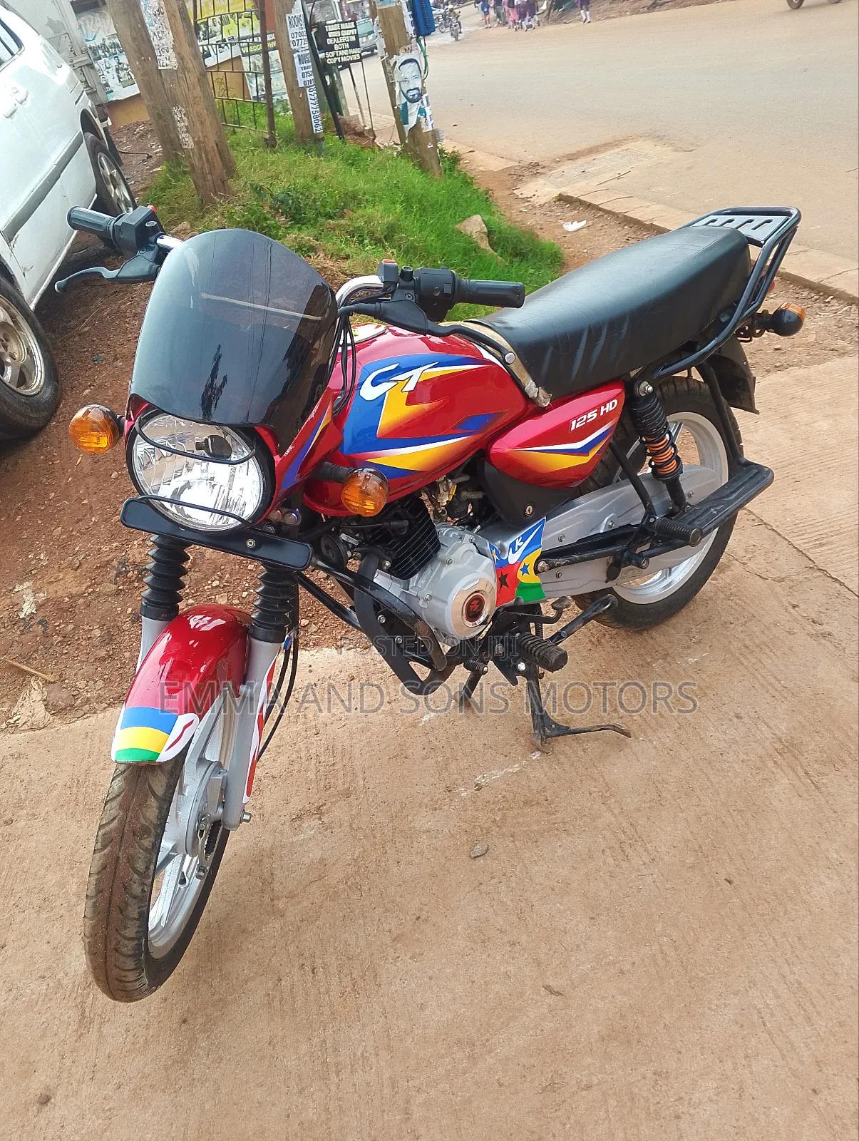 Bajaj Boxer 125 2024 Red