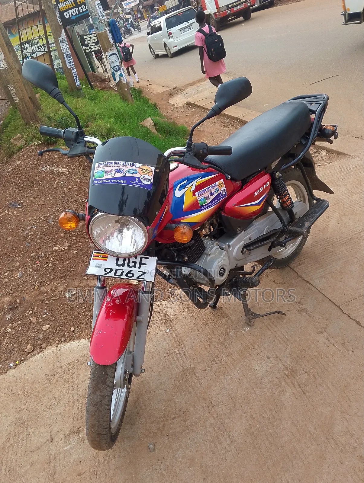 Bajaj Boxer 125 2024 Red