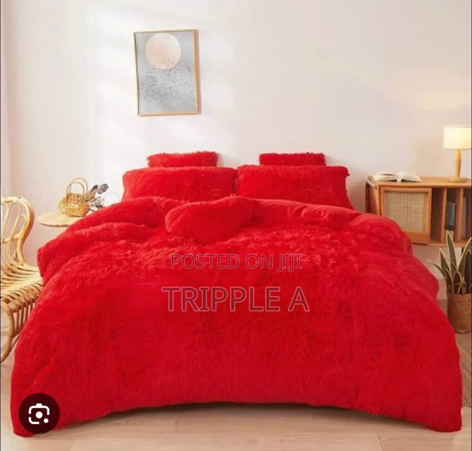 Fluffy Bed Duvet Color Vary