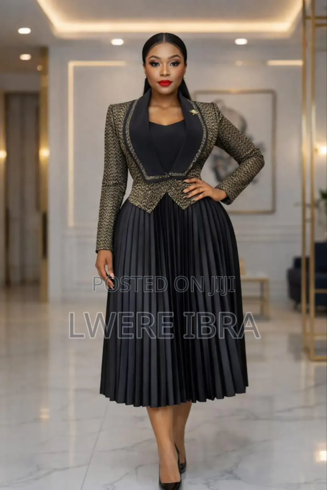 Brown Round Dresses for Ladies