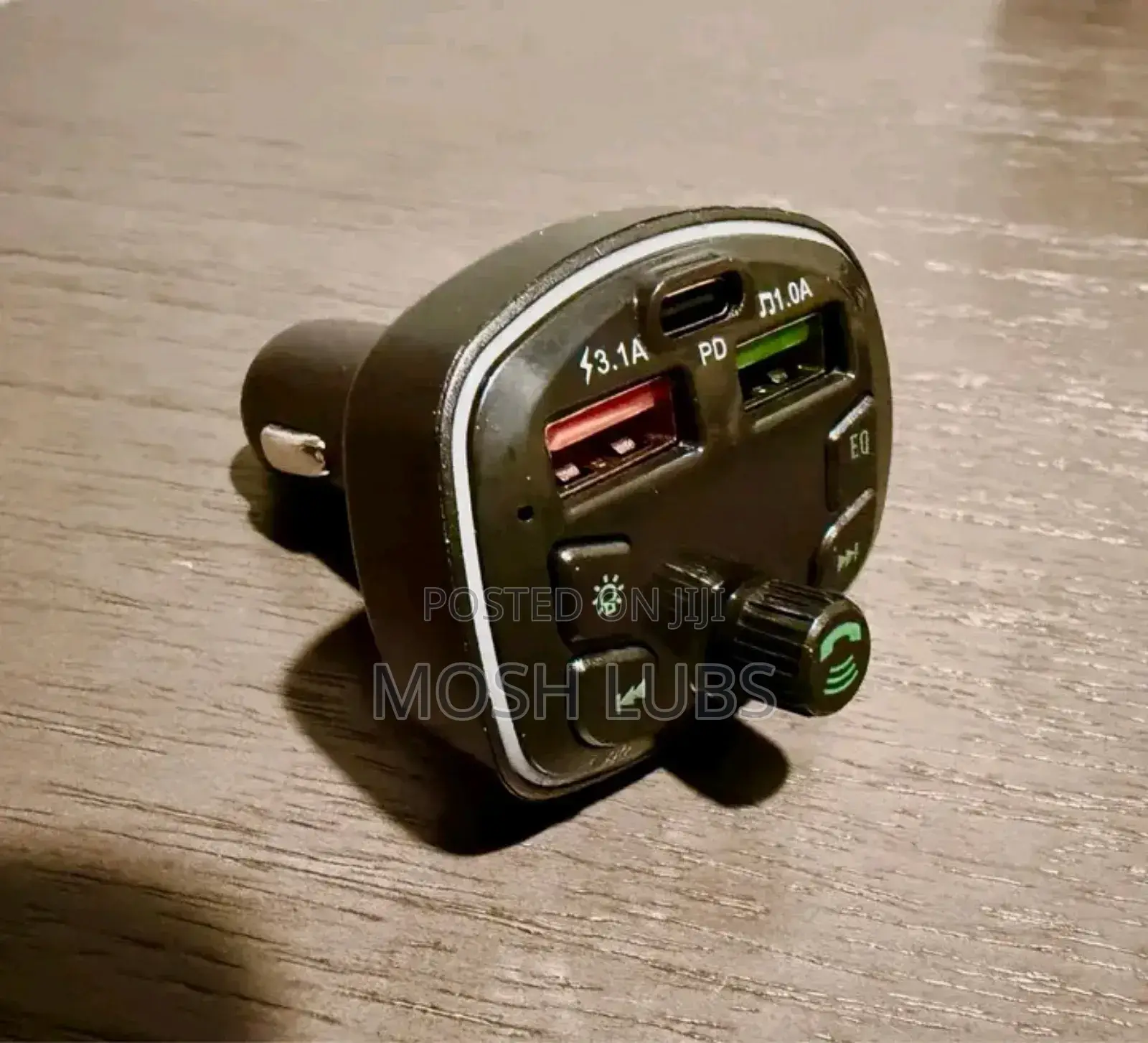 Car Fm Transmitter, Charger and Bluetooth