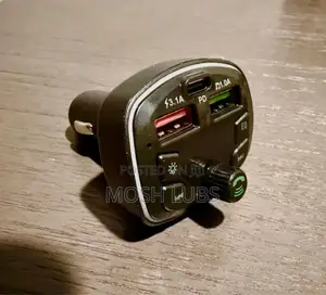 Car Fm Transmitter, Charger and Bluetooth