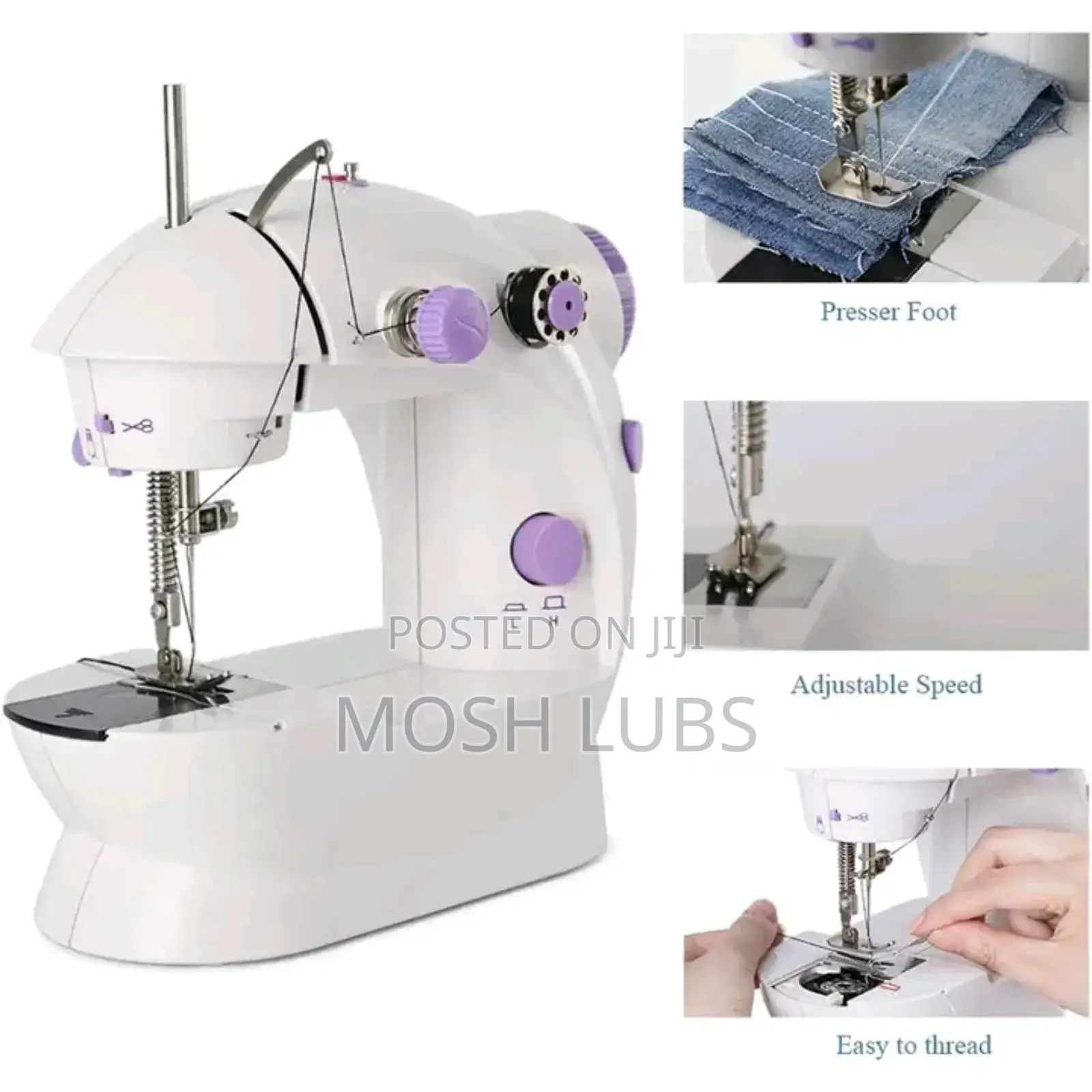 2-speed Mini Portable Sewing Machine