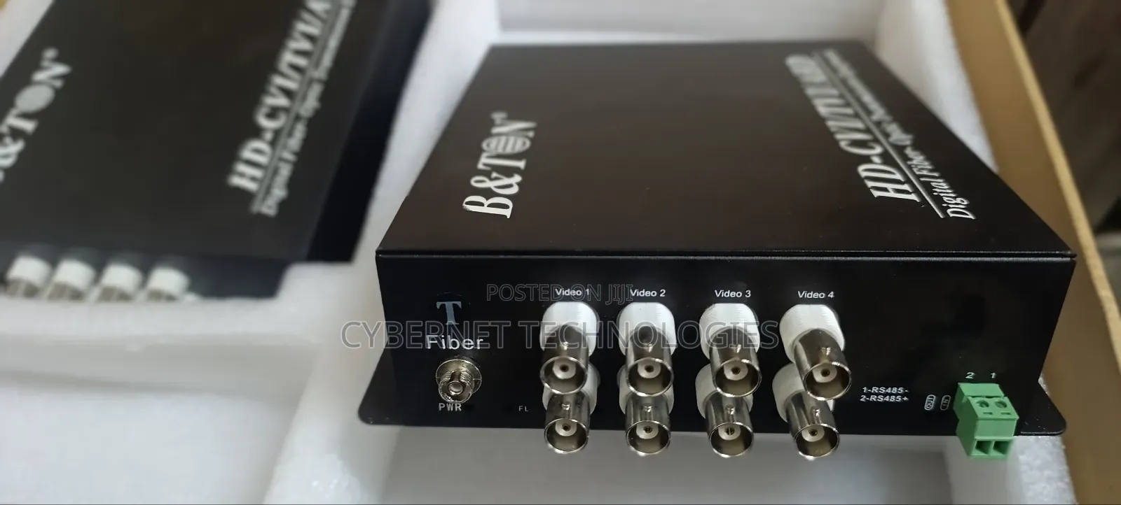 8ch Analog Ahd/Cvi/Tvi to Ip Fibre Optic Converter
