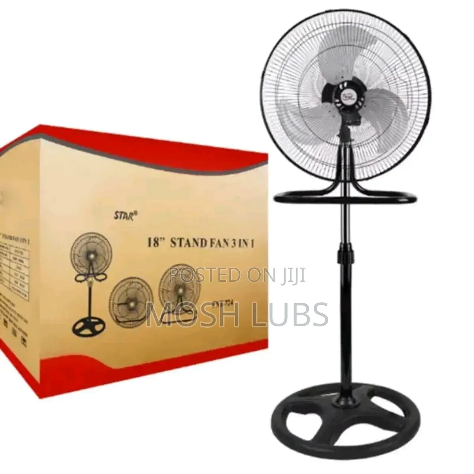Silent Noise 5m Wind Swipe Floor Standing Fan