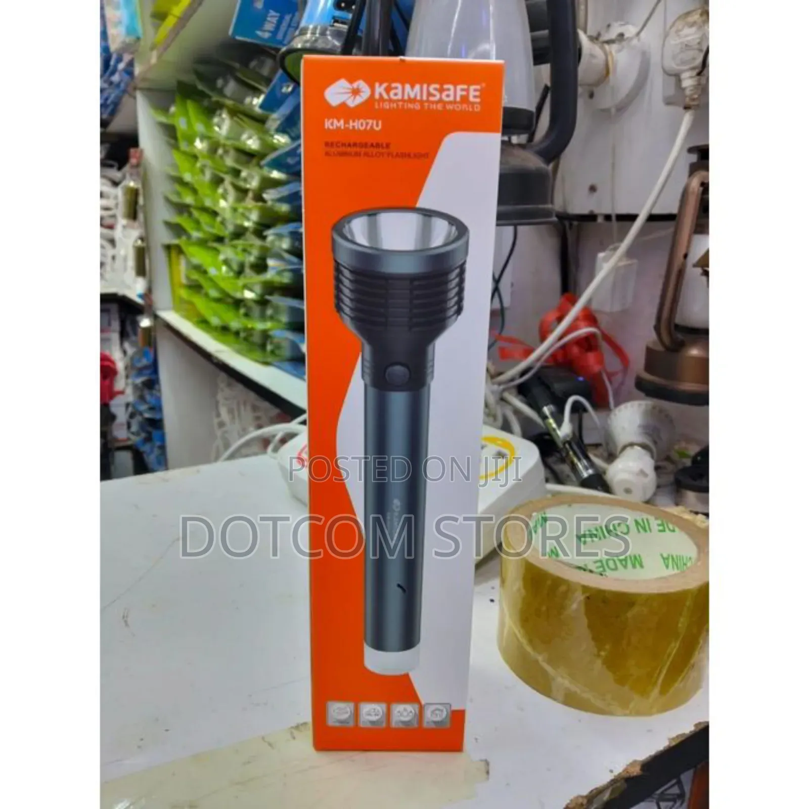Kamisafe Km-H07u Rechargeable Led Torch.