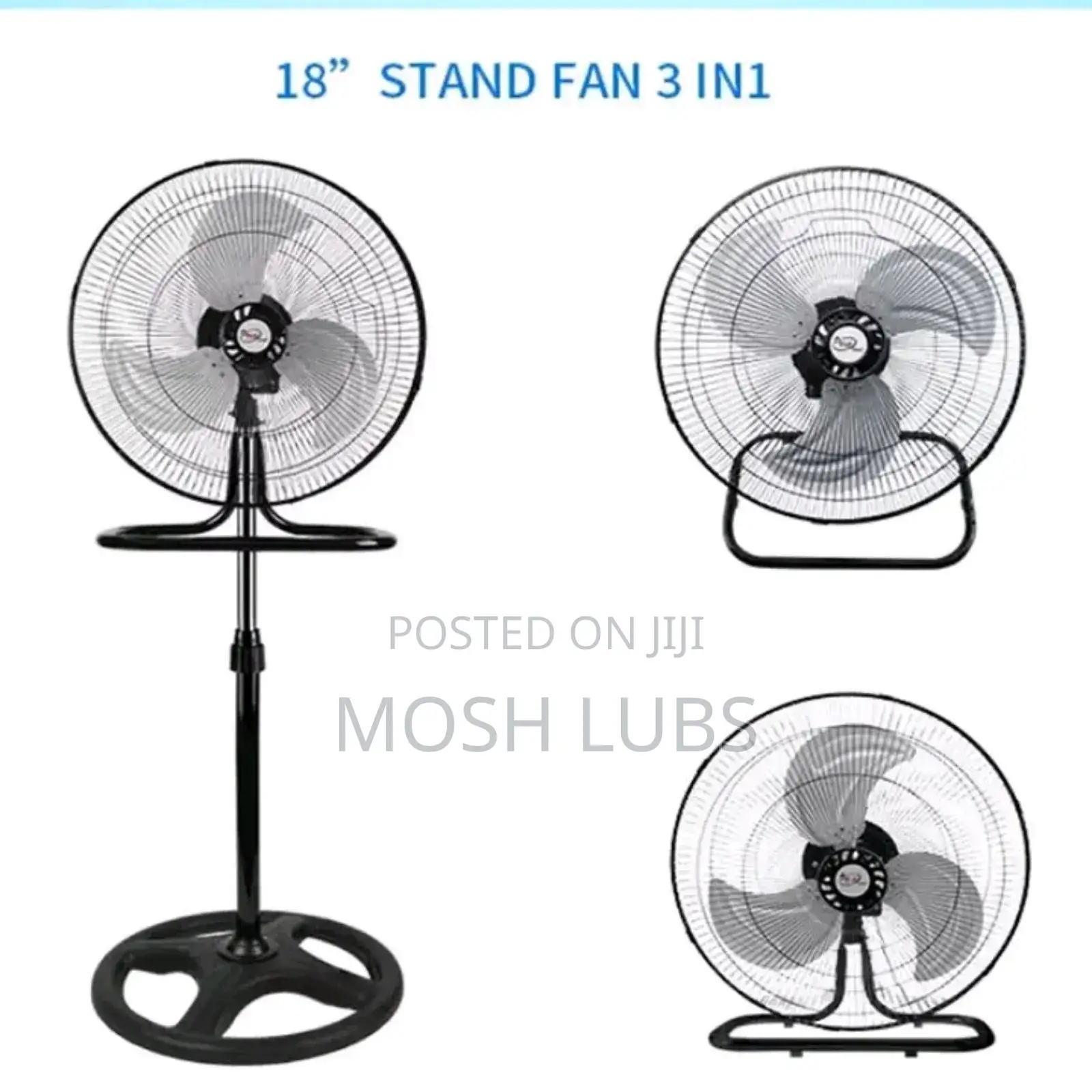 Silent Noise 5m Wind Swipe Floor Standing Fan