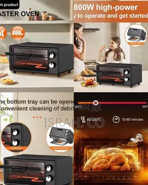 Sokany Compact Toaster Oven, 15l