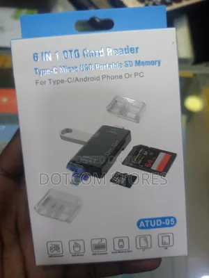 Sunspad (Or Generic Atud-05 Model) 6-in-1 Otg Card Reader