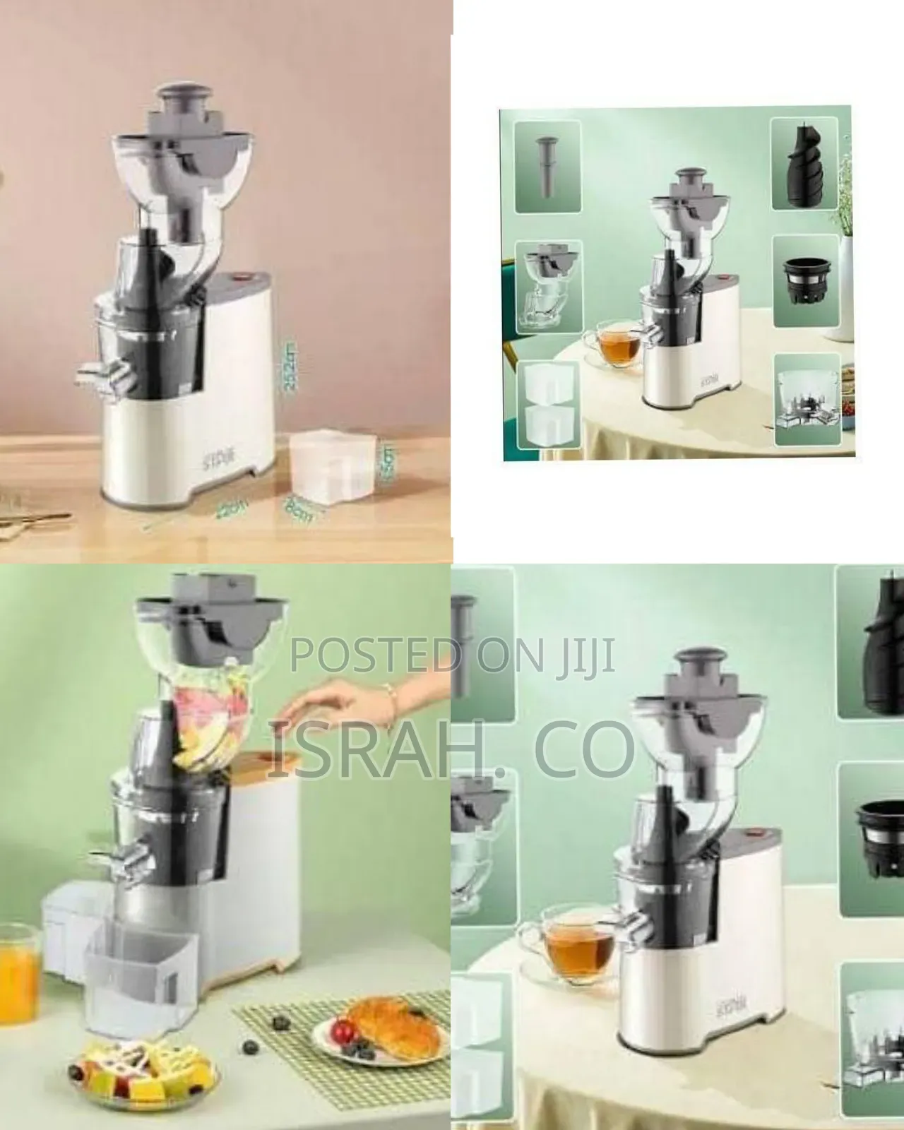 Winningstar Quiet Slow Masticating Juicer for Maximum Nutrient Extract