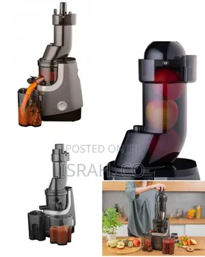 Professional Masticating Juicer for Fruits and Vegetables - Multicolor