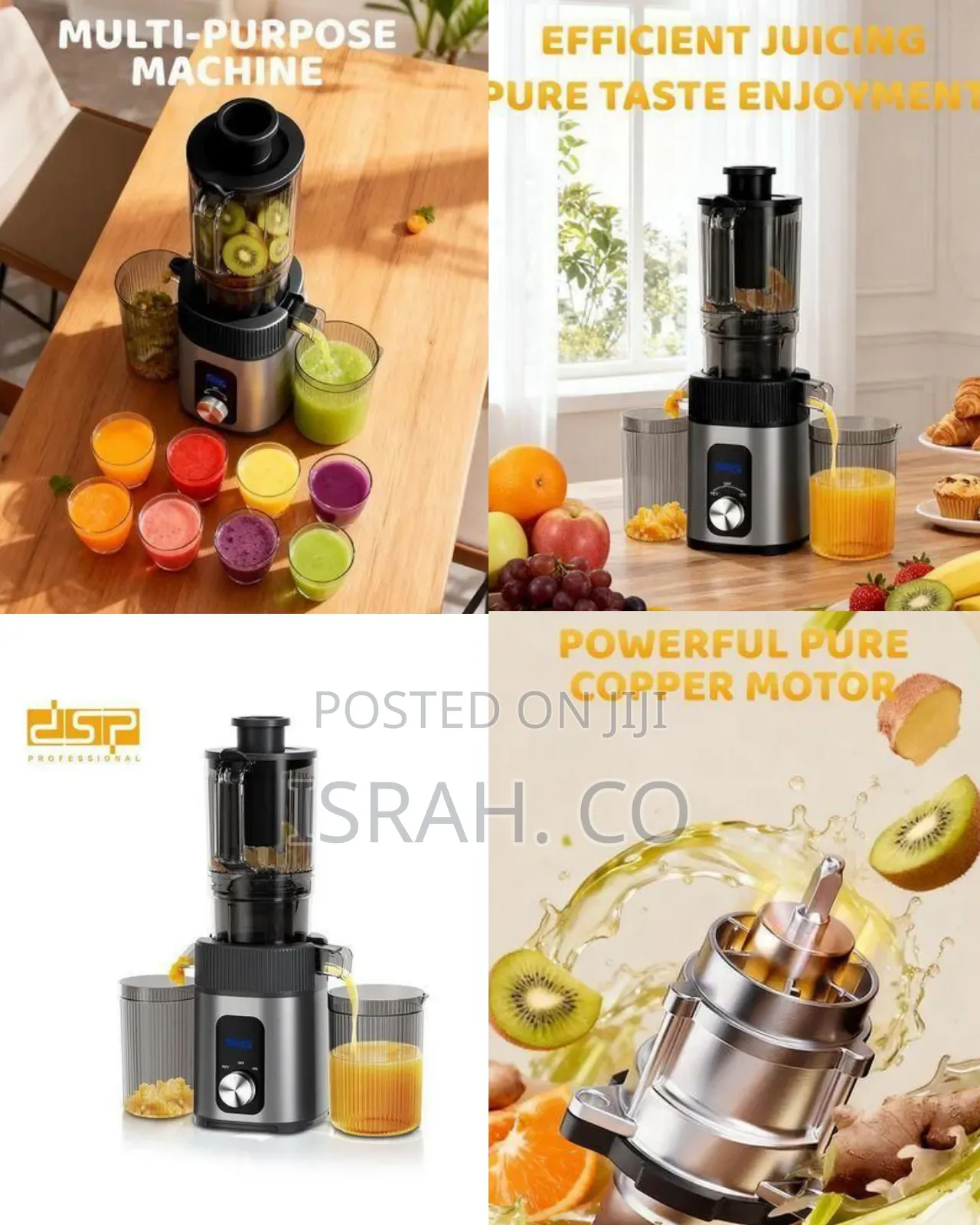 DSP Whole Slow Juicer (200w) With 112mm Large Feed Chute