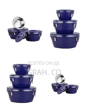 Stackable Insulated Food Warmer Casserole Set - Multicolor