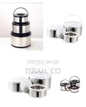 Insulated Food Warmer Casserole Set With Serving Handles (2l+4l+8l)