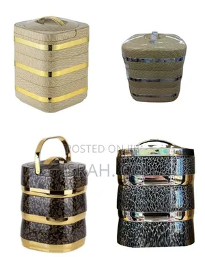 Elegant Multi-Tiered Insulated Food Carrier
