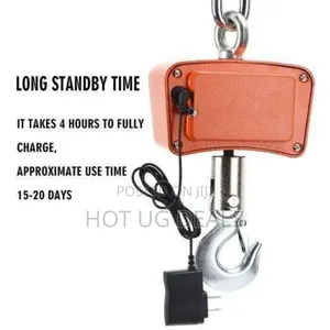 500kg Rechargeable Hanging Crane Weighing Scale