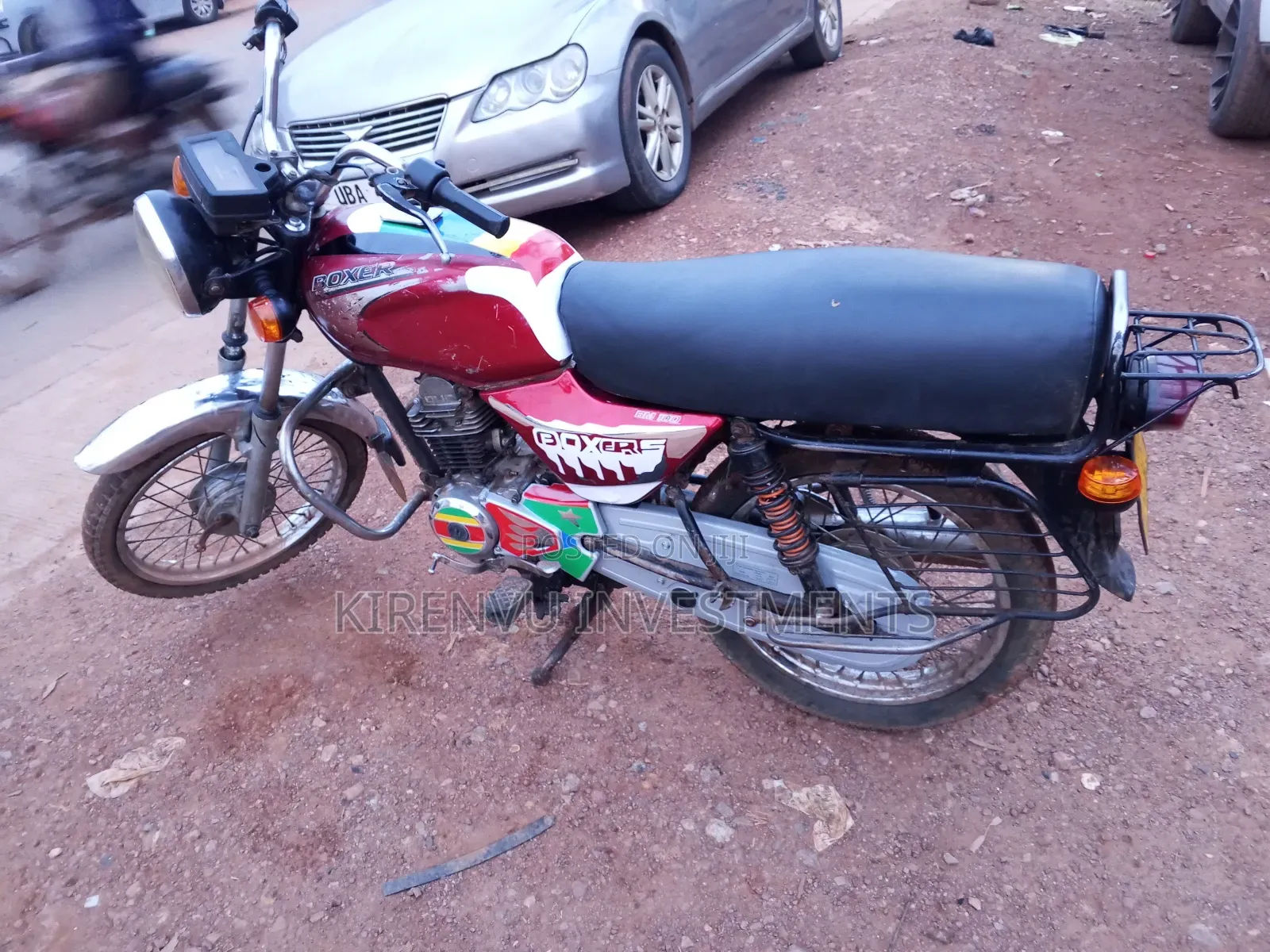 Bajaj Boxer 100 2017 Red