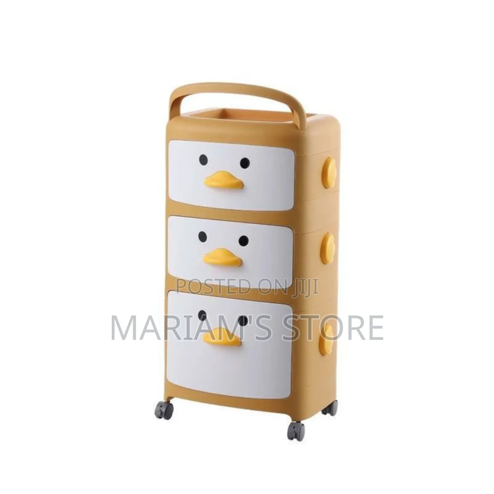 Children's Plastic Storage Drawer Cabinet, Commonly Designed