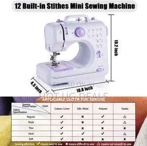 Portable Mini Electric Sewing Machine