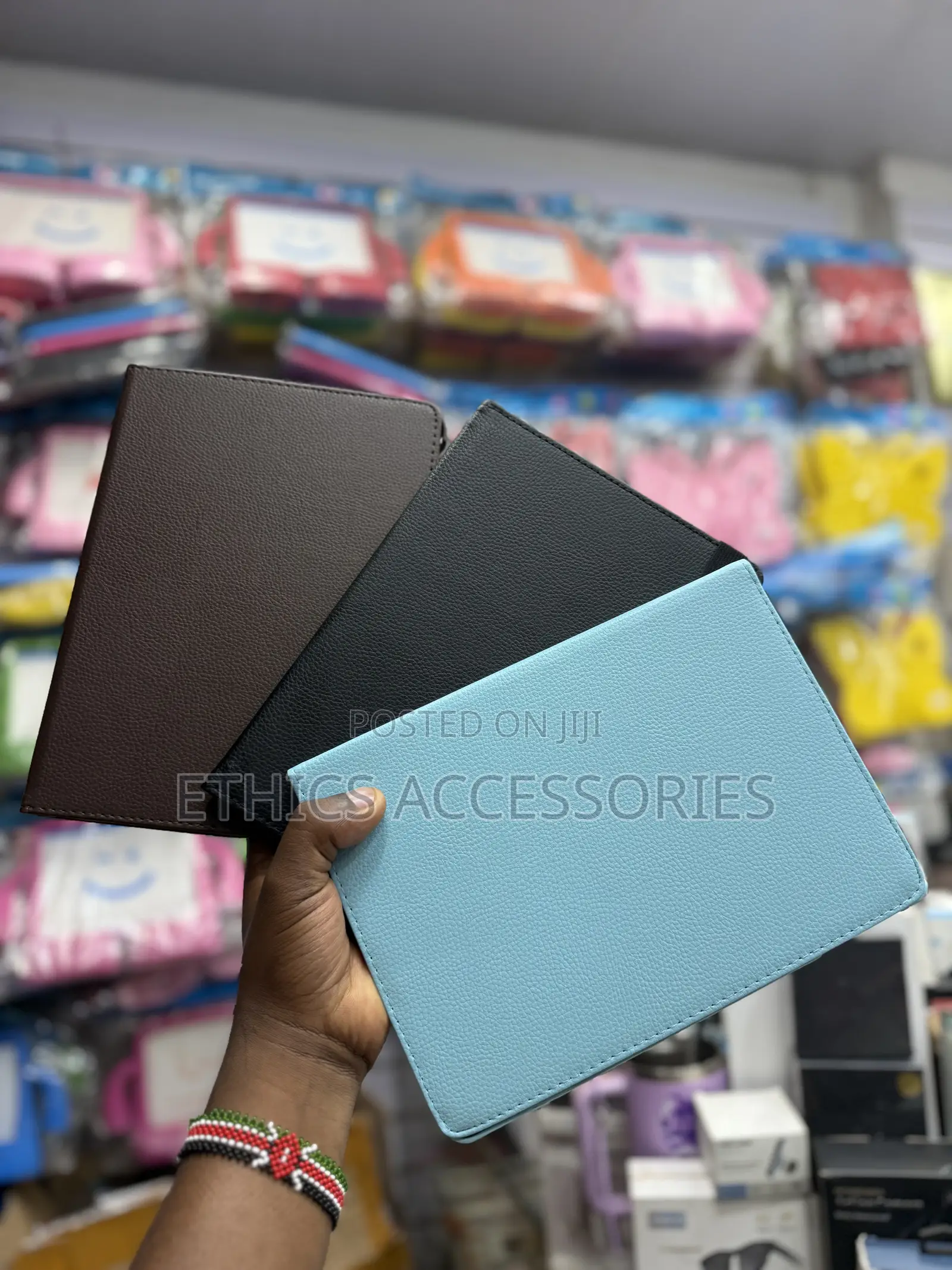 360-Degree Rotating Leather-Style Folio Cases
