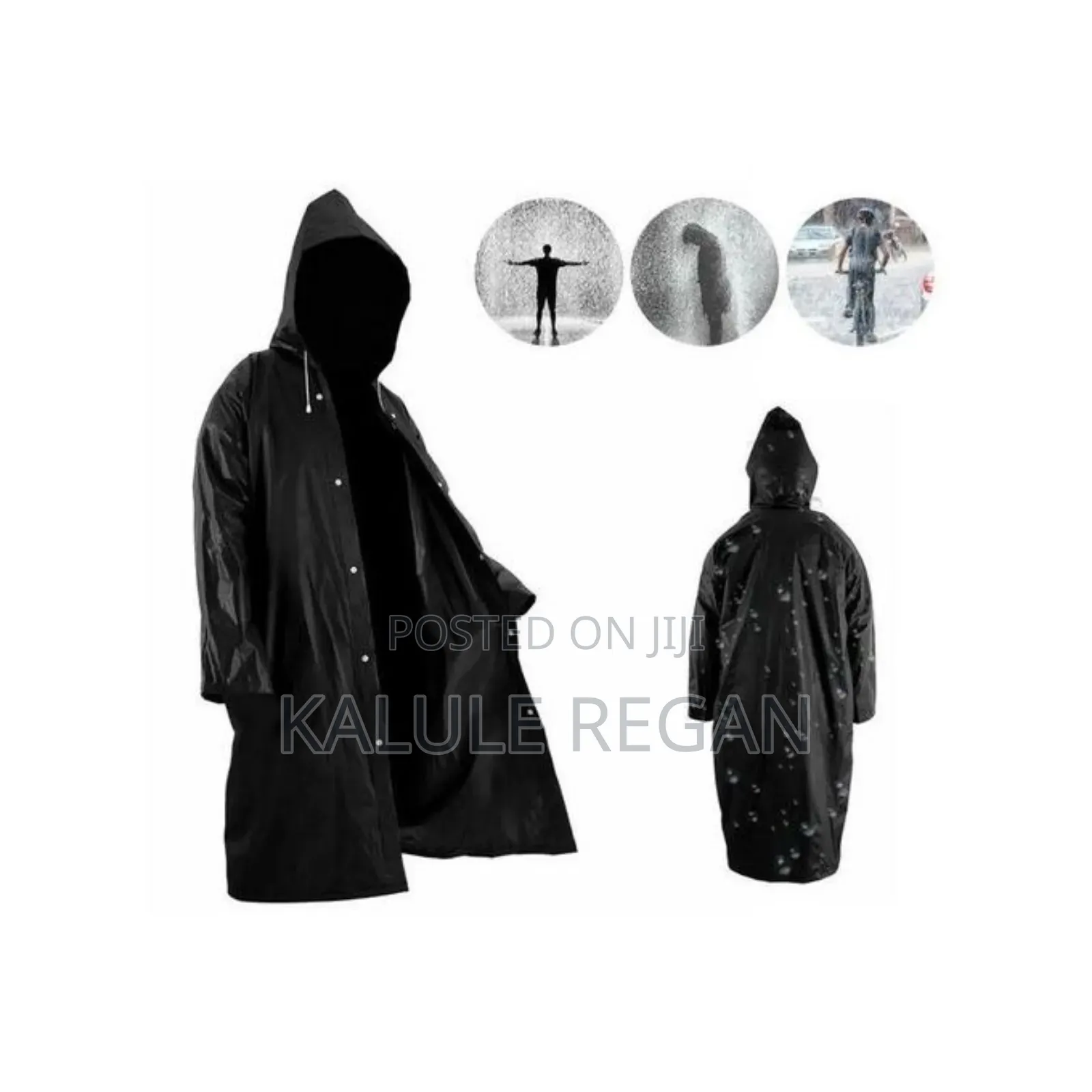 Thick Waterproof Camping Raincoat -