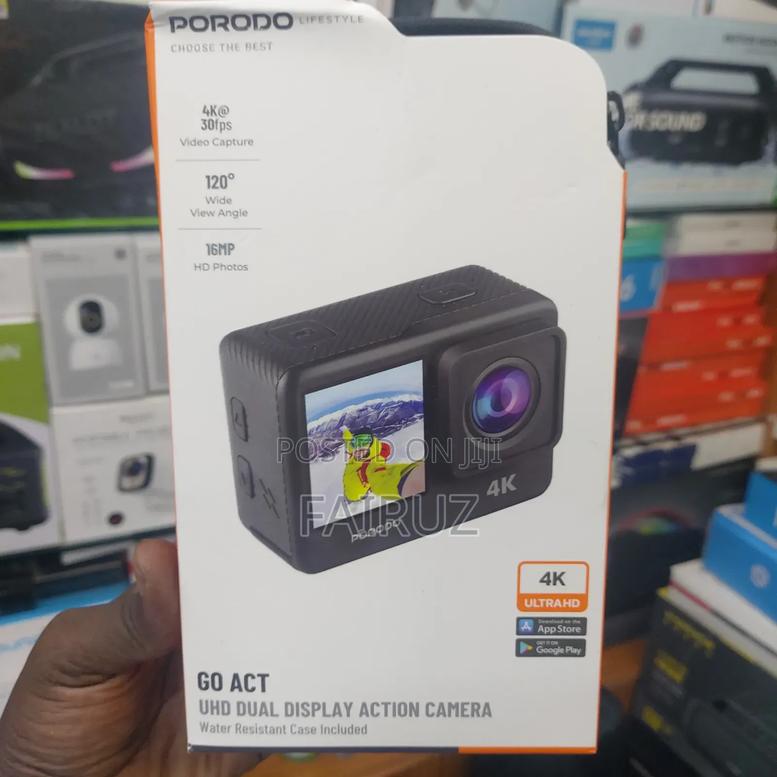 Go Act Uhd Dual Display Action Camera