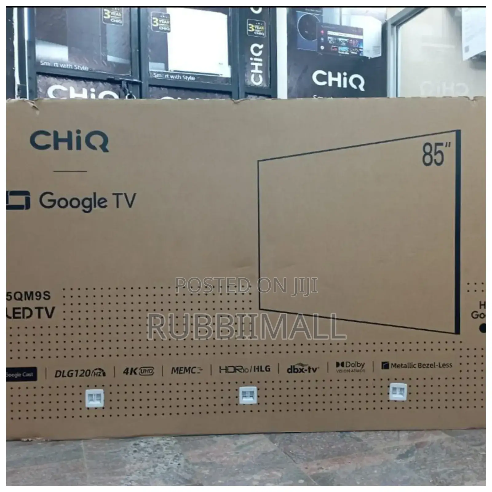 85-Inch Chiq Qled Google Tv