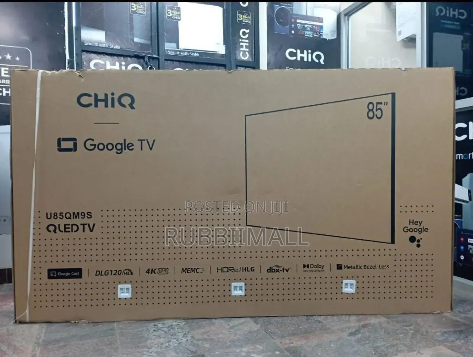 85-Inch Chiq Qled Google Tv