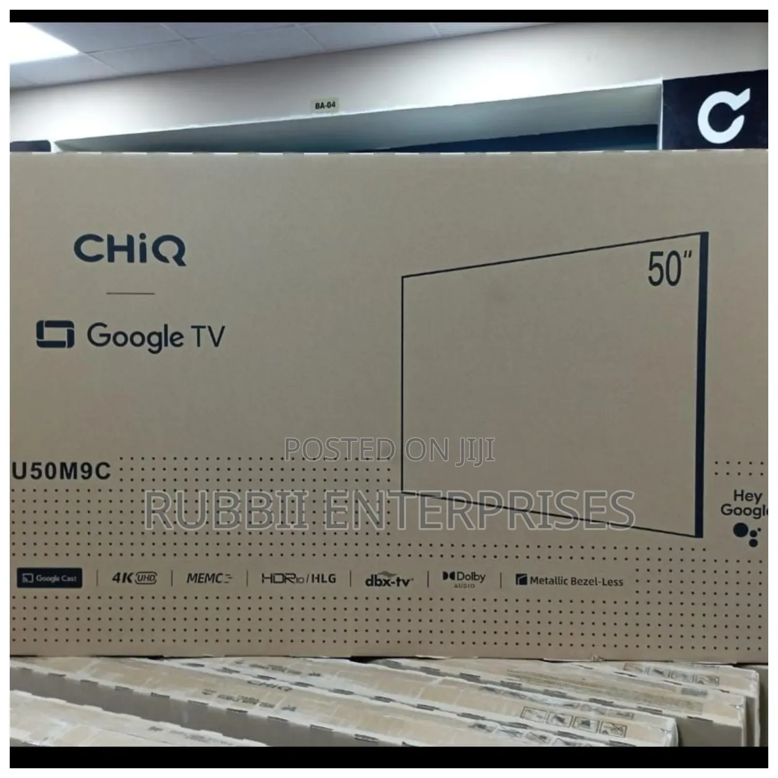 50-Inch Chiq U50m9c Google Smart Tv.