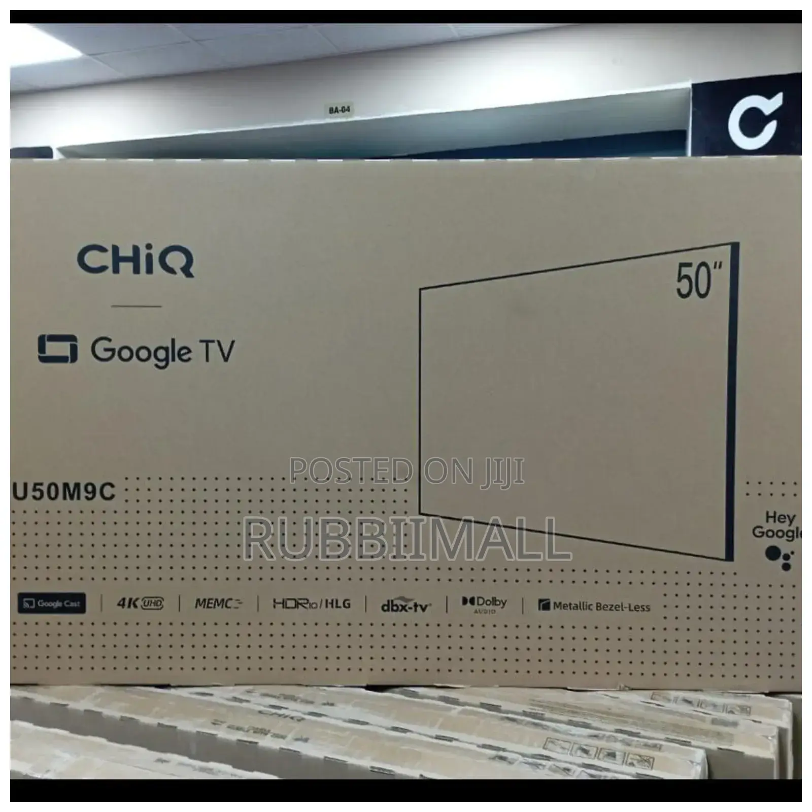 50-Inch Chiq U50m9c Google Smart Tv.