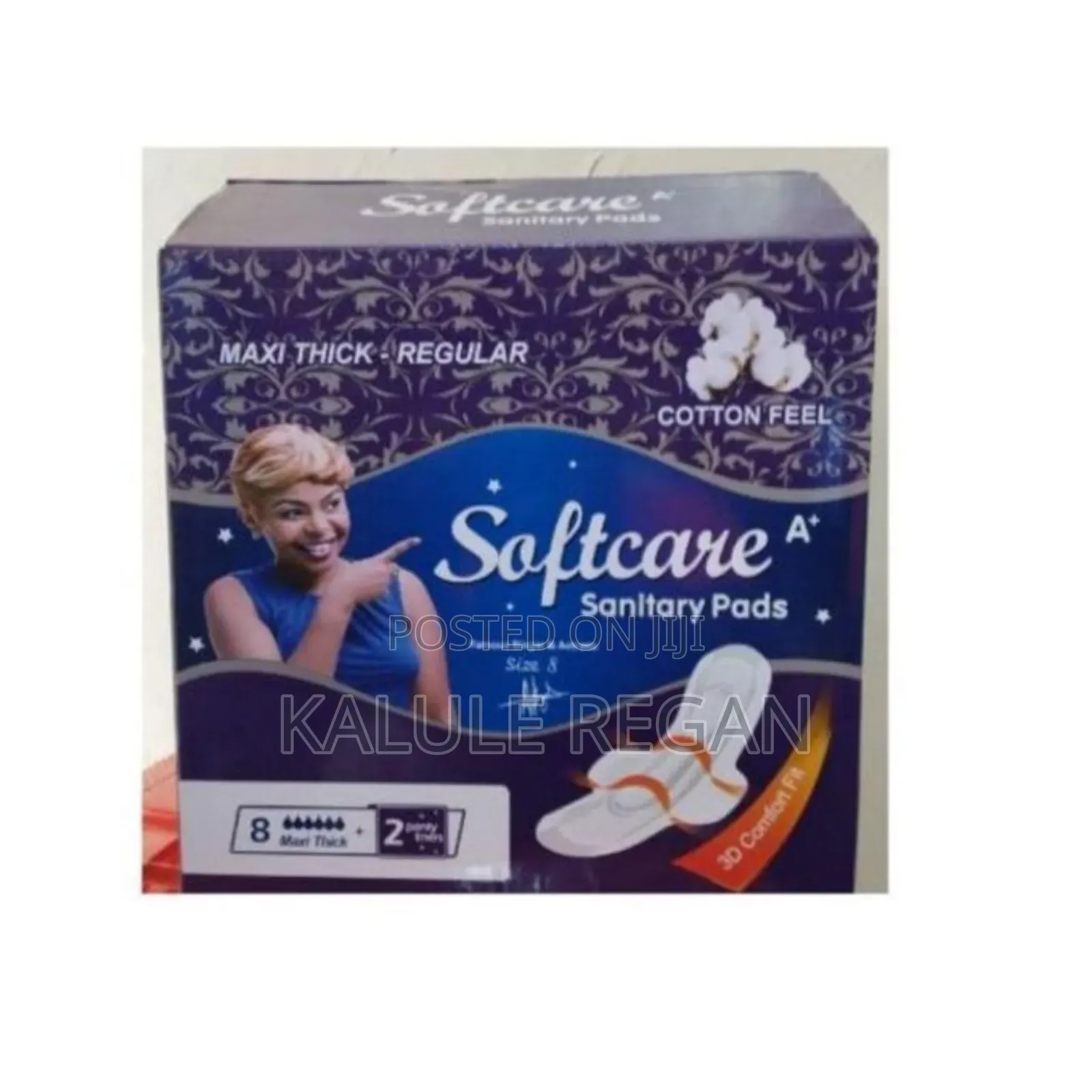 Softcare Box of Sanitary Pads Pack of 24 Pads