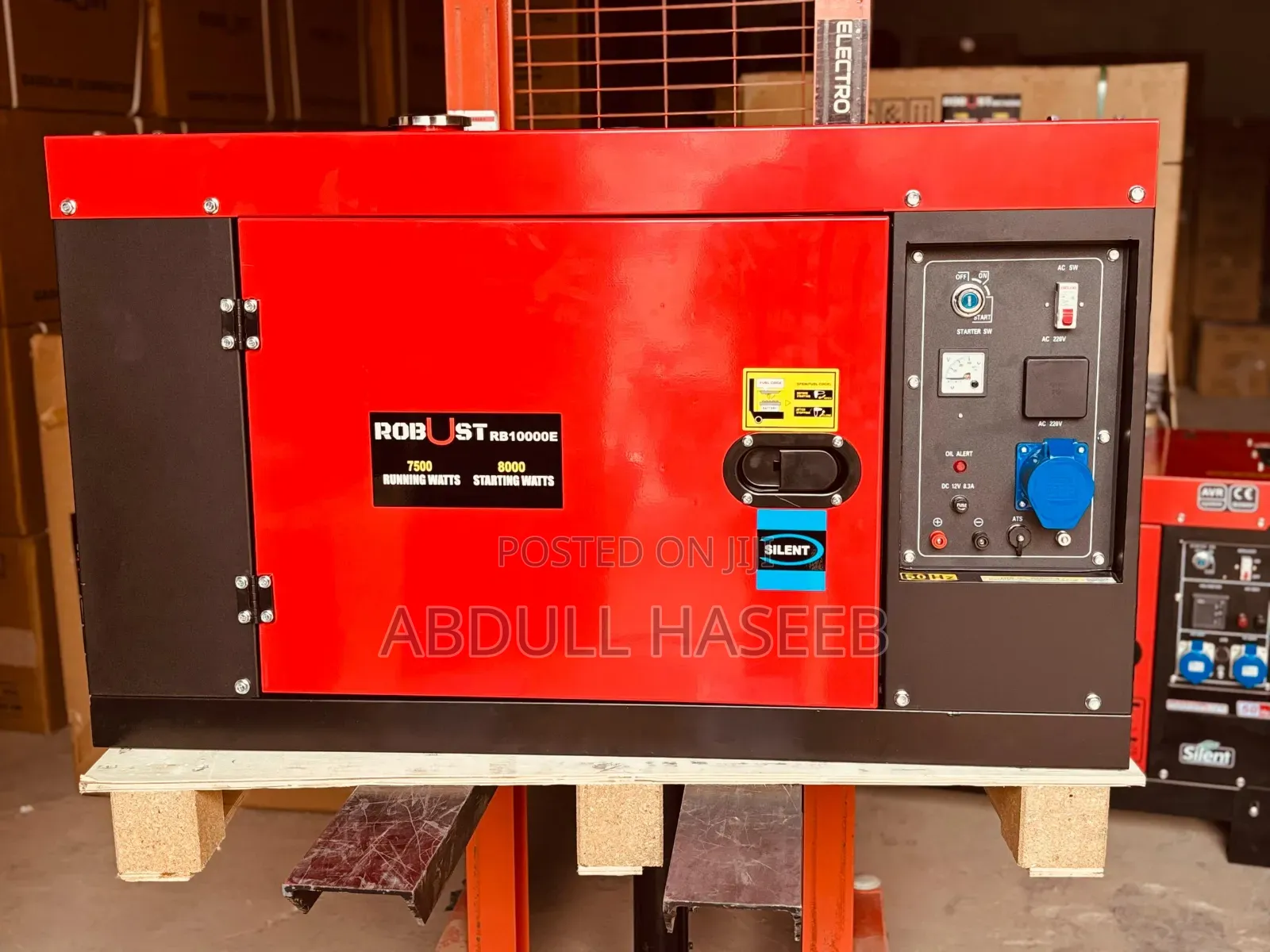 15kva Super Silent Diesel Generator – Key Start | Brand New