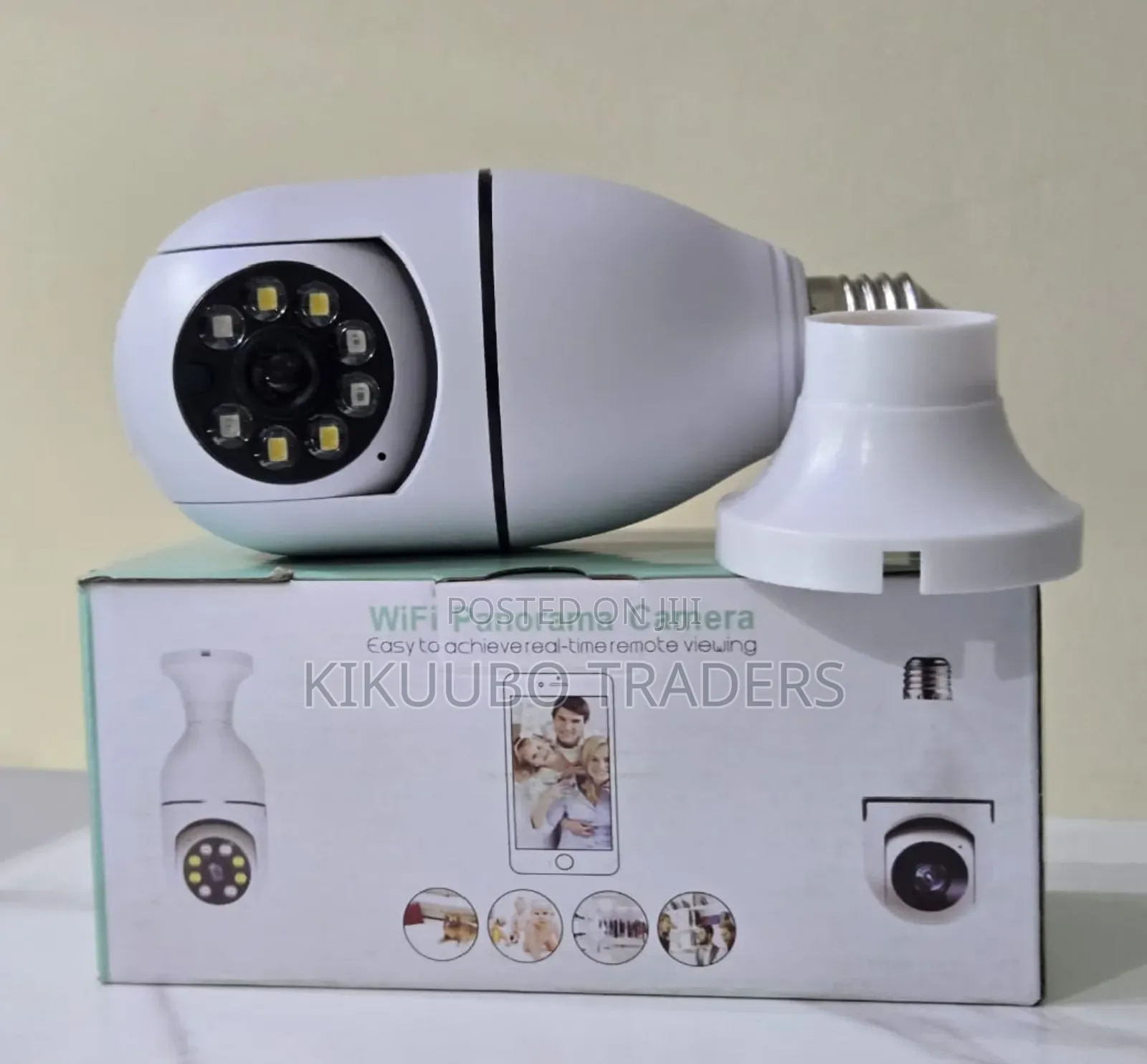 Wireless Light Bulb Security Camera