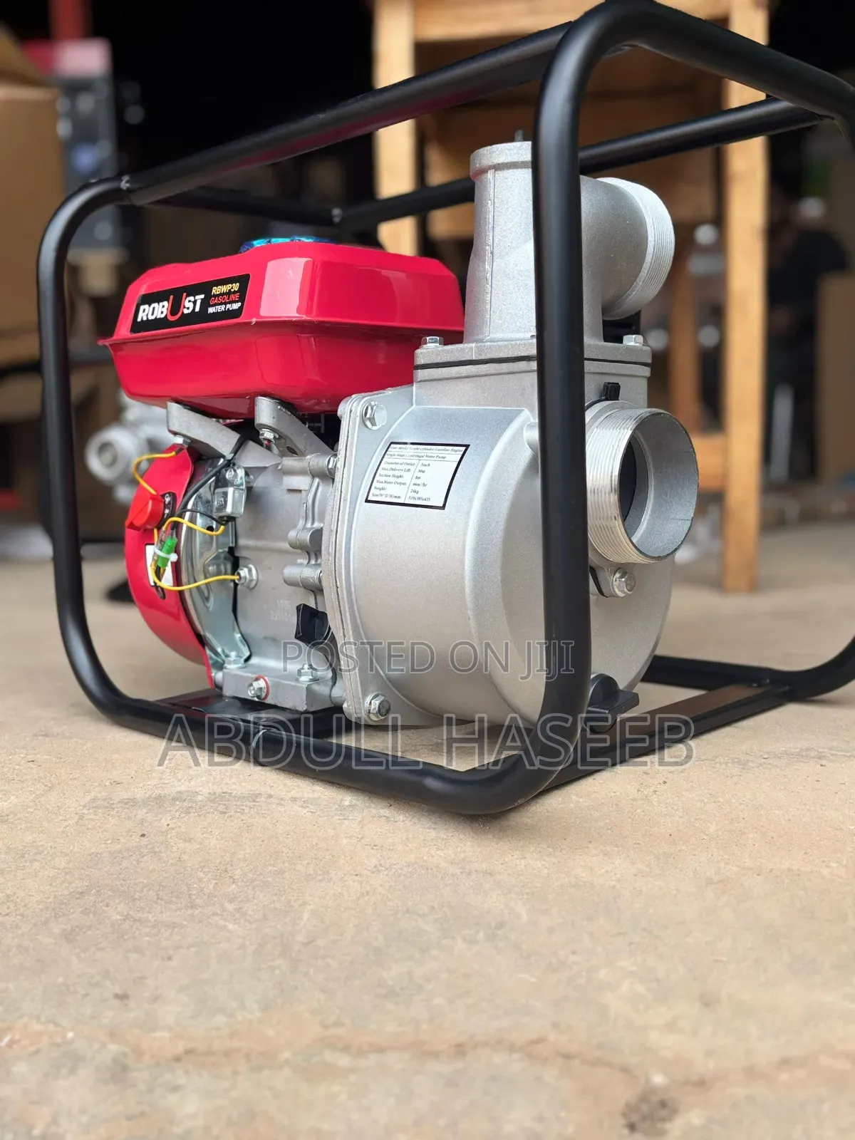 3-Inch Gasoline Water Pump – Normal Pressure | Brand New | Strong Flow