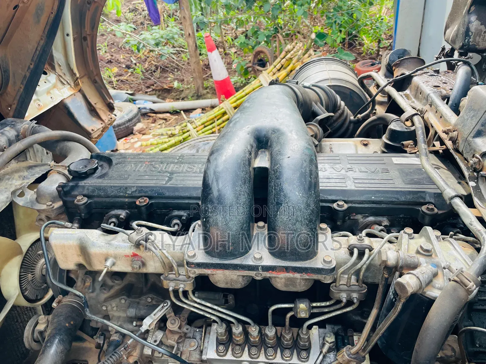 Fuso Baby Face 6d17 Engine