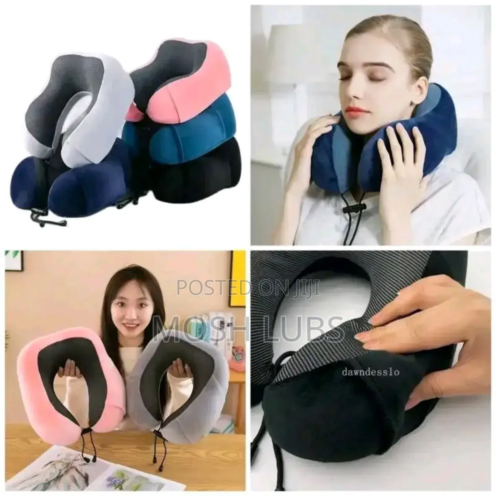 A 100% Memory Foam Flight Pillows