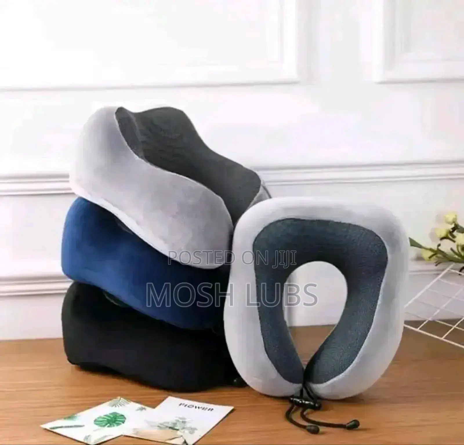 A 100% Memory Foam Flight Pillows