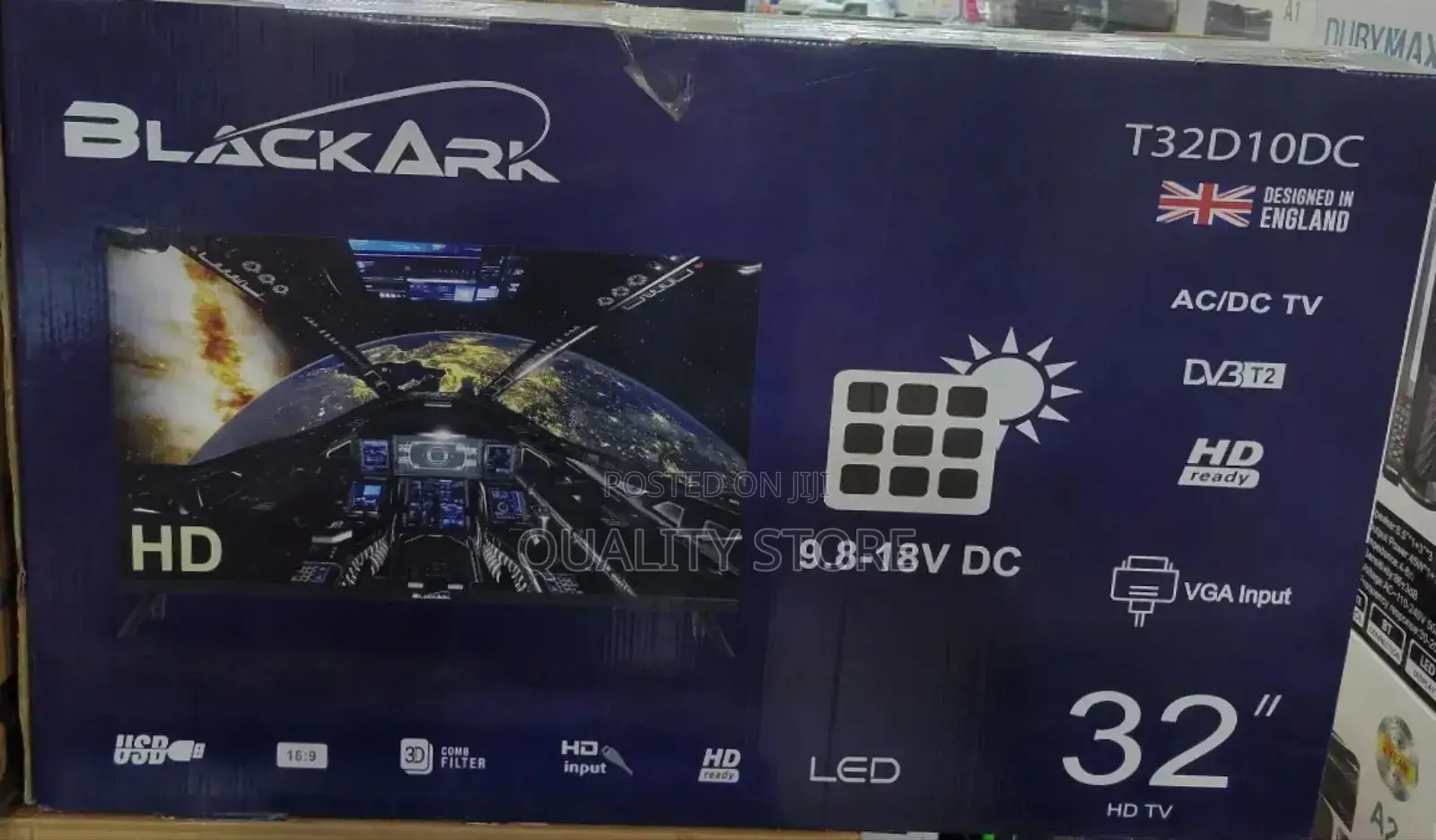 Black Ark 32-Inch Digital Tv