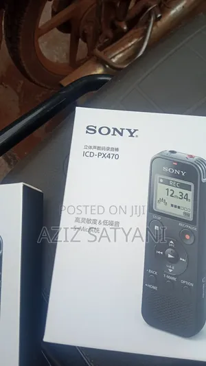 Sony Icd-Px470 Stereo Digital Voice Recorder Built-in Usb