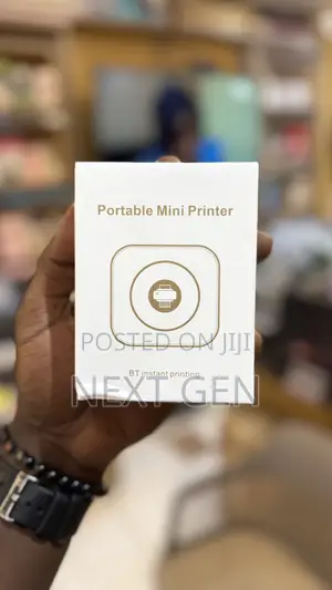 Portable Mini Printer With Bluetooth Instant Printing